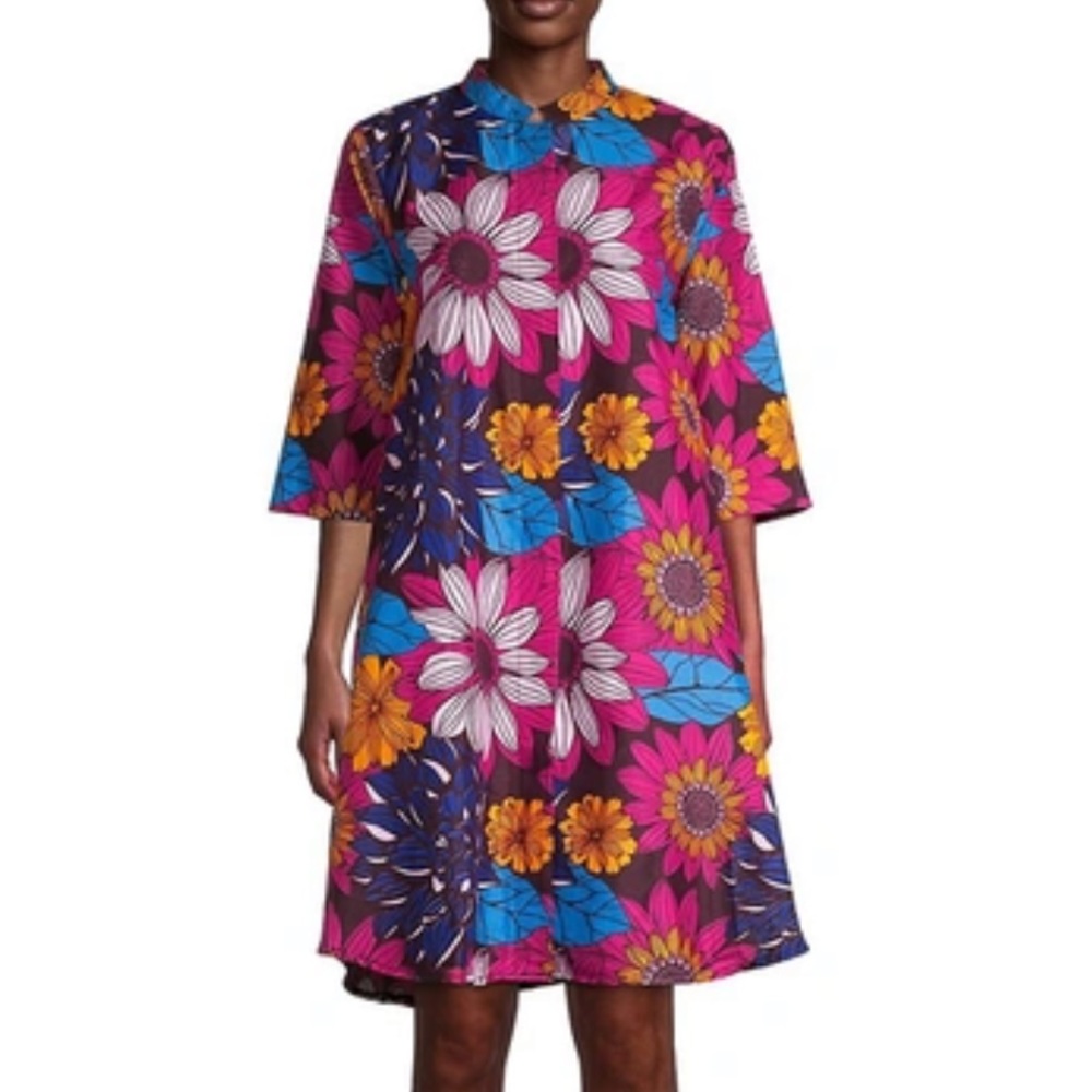 Elisamama Bright Floral A-line Jacket